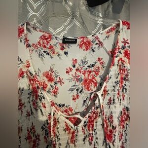 Torrid floral dress